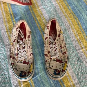 Hello Kitty vans women size 9